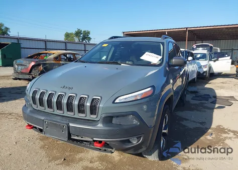 2014 Jeep Cherokee Trailhawk из США, поврежденный, VIN 1C4PJMBS8EW276495